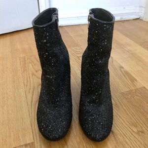 LF Sparkle Heeled Booties